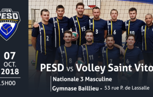 PESD vs Volley Saint Vitois
