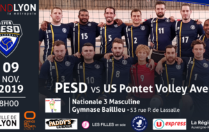 PESD vs US Pontet Volley Avenir